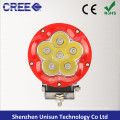 5" 12V-24V 60W 6X10W CREE LED Spot Driving Light